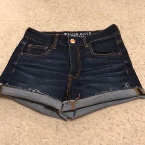 American eagle jean shorts